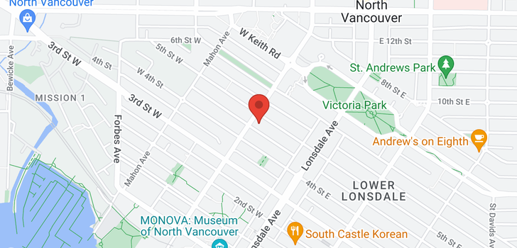 map of 101 177 W 5TH STREET